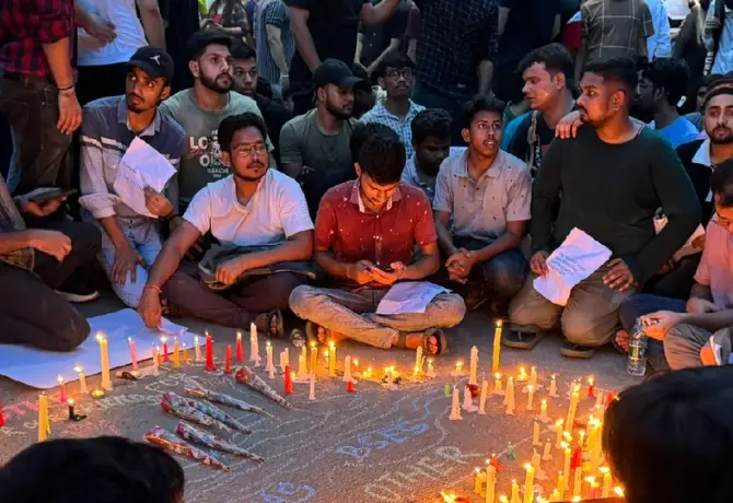 Candle march